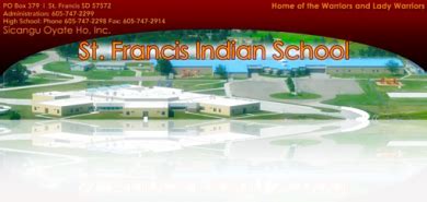 Rosebud Sioux Tribe Education Department - St. Francis Indian School