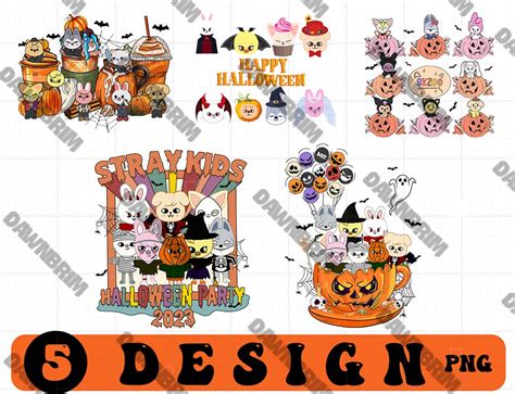 Skzoo Halloween Png Stray Kids Coffee Halloween Png Stray - Etsy