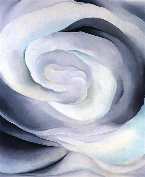 Abstraction White Rose, 1927 by Georgia O'Keeffe