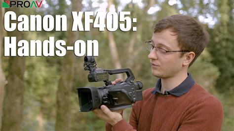 Canon XF405 - Your Questions answered - YouTube