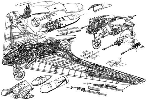 Exo Cruiser: Horten H IX (or Ho 229 or Gotha Go 229) Construction ...