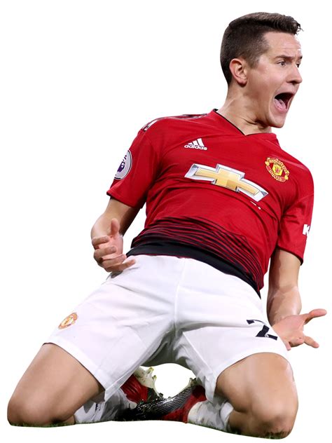 Ander Herrera Manchester United football render - FootyRenders