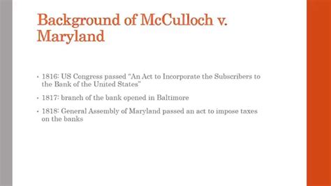 McCulloch v Maryland - YouTube