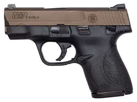 Smith & Wesson M&P Shield 9mm Midnight Bronze **LIMITED EDITION** Semi ...