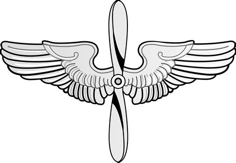 File:Prop and wings.svg | Aviation tattoo, Air tattoo, United states air force academy