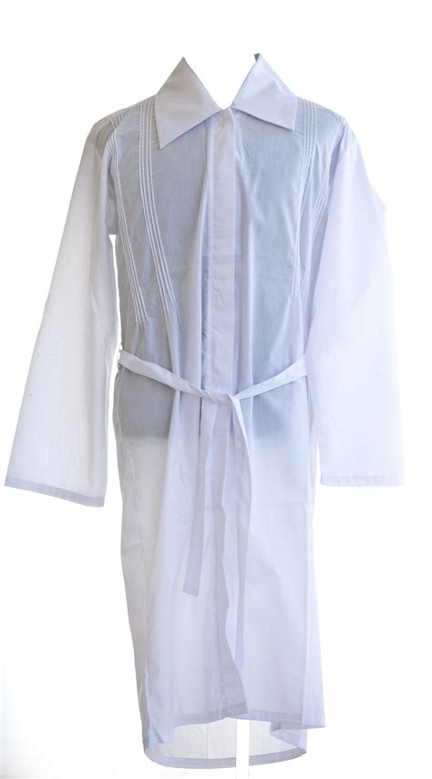 Holidays White Kosher Kittel Jewish Symbols Robe Feast Kitel Gift Size ...