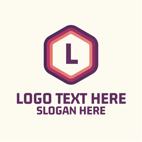 Purple Hexagon Stylist Letter Logo | BrandCrowd Logo Maker | BrandCrowd ...