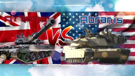 Challenger 2 🇬🇧 VS Abrams 🇺🇲 - YouTube