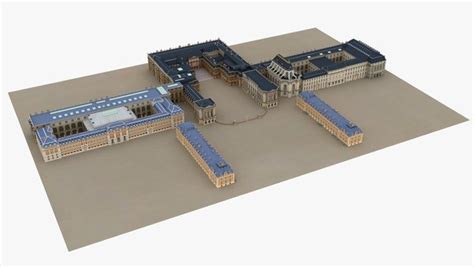 Versailles 3D Model Download : Download Podalirius At The Palace Of ...