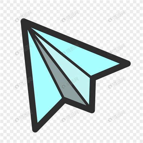 Mouse cursor paper aircraft design small icon png image_picture free ...