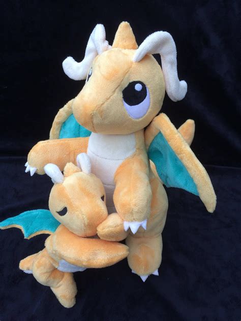 Pokemon Dragonite Plush Pendragons Plush Dragon Dragonite - Etsy UK