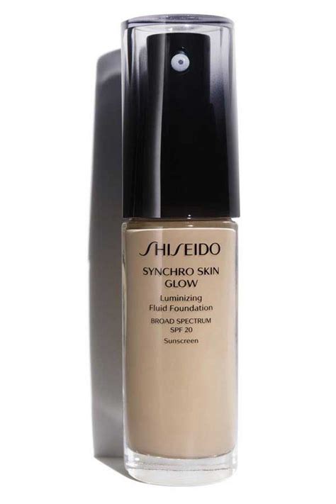 Shiseido Synchro Skin Glow Luminizing Fluid Foundation | Makeup ...