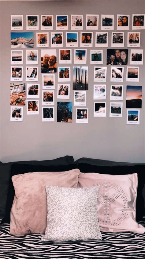 Polaroid wall