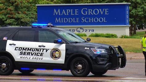 Police: Teen boy arrested, suspected in bomb threat at Maple Grove Middle School - KSTP.com 5 ...