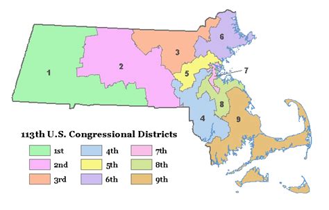 Image result for massachusetts congressional districts | World map, Map ...