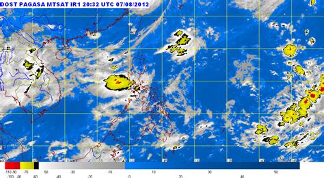 PAG-ASA Weather Forecast August 8, 2012 Update | Blogging a Blog