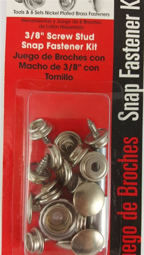 Fasteners > Snaps - snap fastener kit