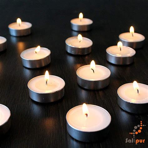 Scented Tea Light Candles | 50 Pcs – Saltpur