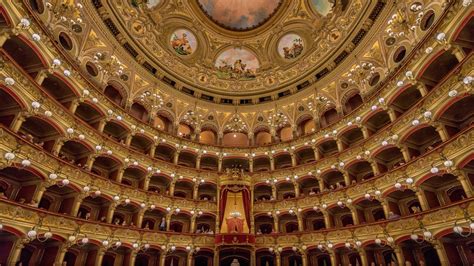 crowds, People, Interior, Photography, Theaters, Architecture, Catania, Sicily, Italy, Balcony ...