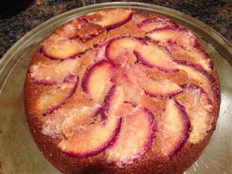 Upside down Plum Cake - Recipe from kirantarun.com | Plum cake recipe, Upside down plum cake ...