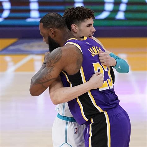 Lakers' LeBron James Says LaMelo Ball Is 'Damn Good' for His Age | News, Scores, Highlights ...