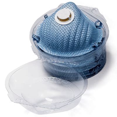 Moldex® N-Series Respirator: N95, Exhalation Valve, 5 Medium/Large ...