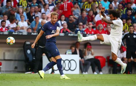 Real Madrid vs Tottenham highlights in pictures: Kane, Hazard, Ndombele and all the Audi Cup ...