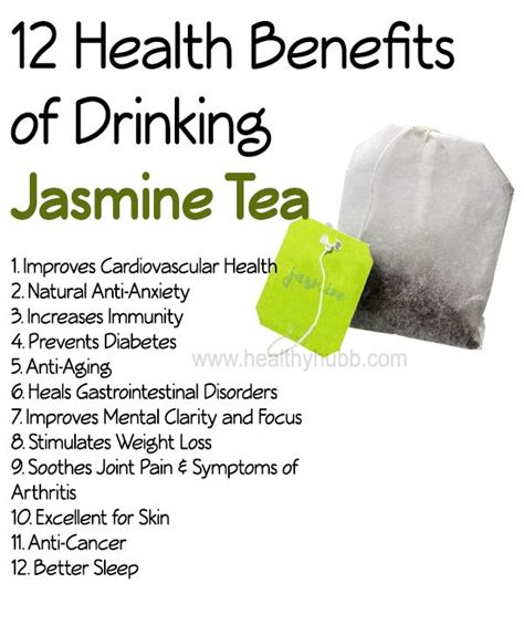 12 Incredible Health Benefits of Jasmine Tea: #wellness #organic #anti ...