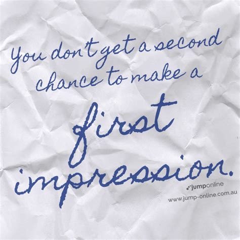 First Impression In Business Quotes. QuotesGram