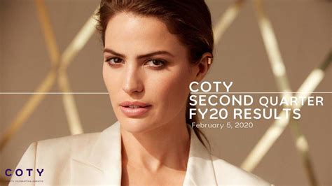 Coty Inc. 2020 Q2 - Results - Earnings Call Presentation (NYSE:COTY) | Seeking Alpha