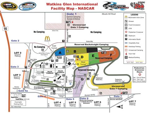 Watkins Glen Track Map – Map Of The Usa With State Names