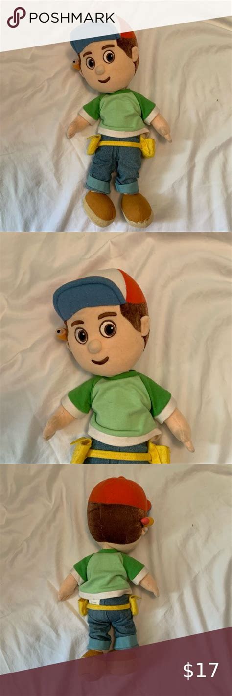 Handy Manny Plush Stuffed Doll Disney Store Exclusive Handyman Show ...