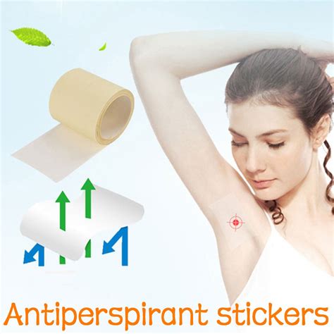 Qiyifuwang Disposable Armpit Sweat Pads Absorbing Underarm Antiperspirant Keep Dry Sticker ...