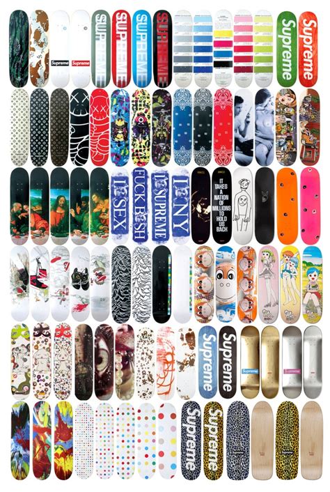 SUpreMe boards … | Supreme skateboard, Skateboard artwork, Skateboard art design