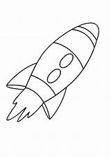 Rocket ship coloring Pages To Download And Print For free sketch template