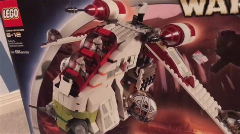 Lego Star Wars 7163 Republic Gunship 2002 Set Review! - YouTube