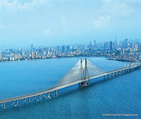 Bandra Worli Sea Link, India's longest bridge ~ Kuchh Bhi, Kahin Bhi