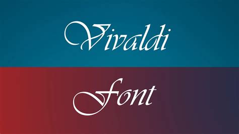 Vivaldi Font Free Download