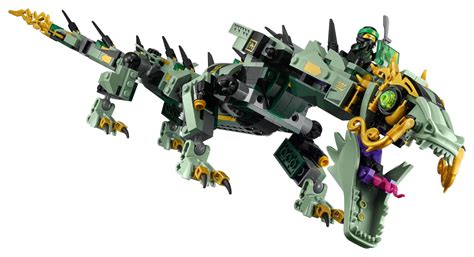 Build Your Own LEGO Ninjago Green Ninja Mech Dragon | The Toy Insider