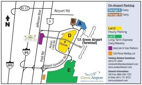 green-airport-parking-map | Airport Parking Guides