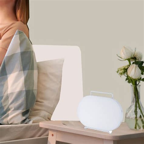 Bright White Light Therapy Lamp with 4 Adjustable Brightness, UV-Free ...