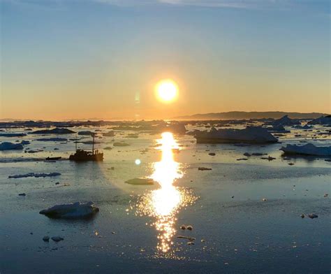 Midnight sun, Ilulissat | Guide to Greenland