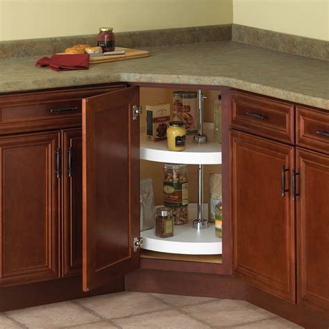 Knape & Vogt 2-Tier Plastic Full Circle Cabinet Lazy Susan at Lowes.com