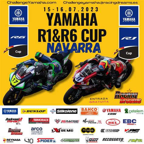 INFO Yamaha R1 y R6 Cup Navarra I 2023 | Yamaha R1 & R6 Cup