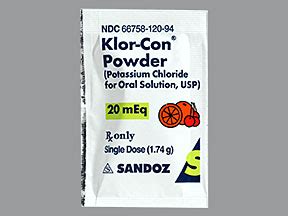 Klor-Con Powder (Generic Potassium) - Prescriptiongiant