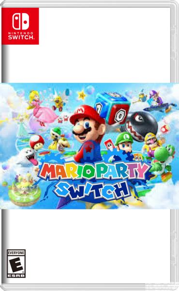 Mario Party for the Nintendo Switch Nintendo 3DS Box Art Cover by Mineluke