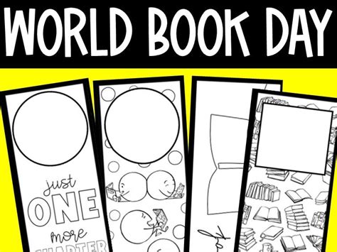 World Book Day Bookmarks | Teaching Resources