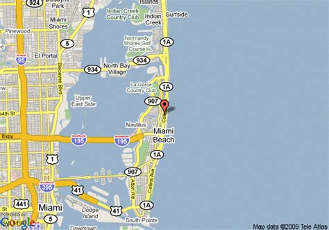 Map Of Miami Beach Resort Miami | Beach Map