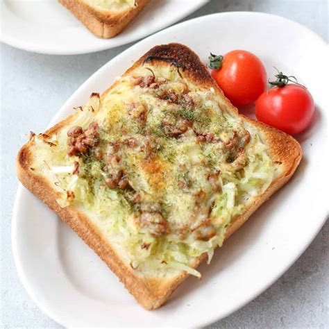 Natto Cheese Toast (Vegetarian) | Chef JA Cooks