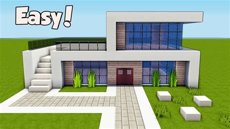 Minecraft: How To Build A Small & Easy Modern House Tutorial (#25 ...